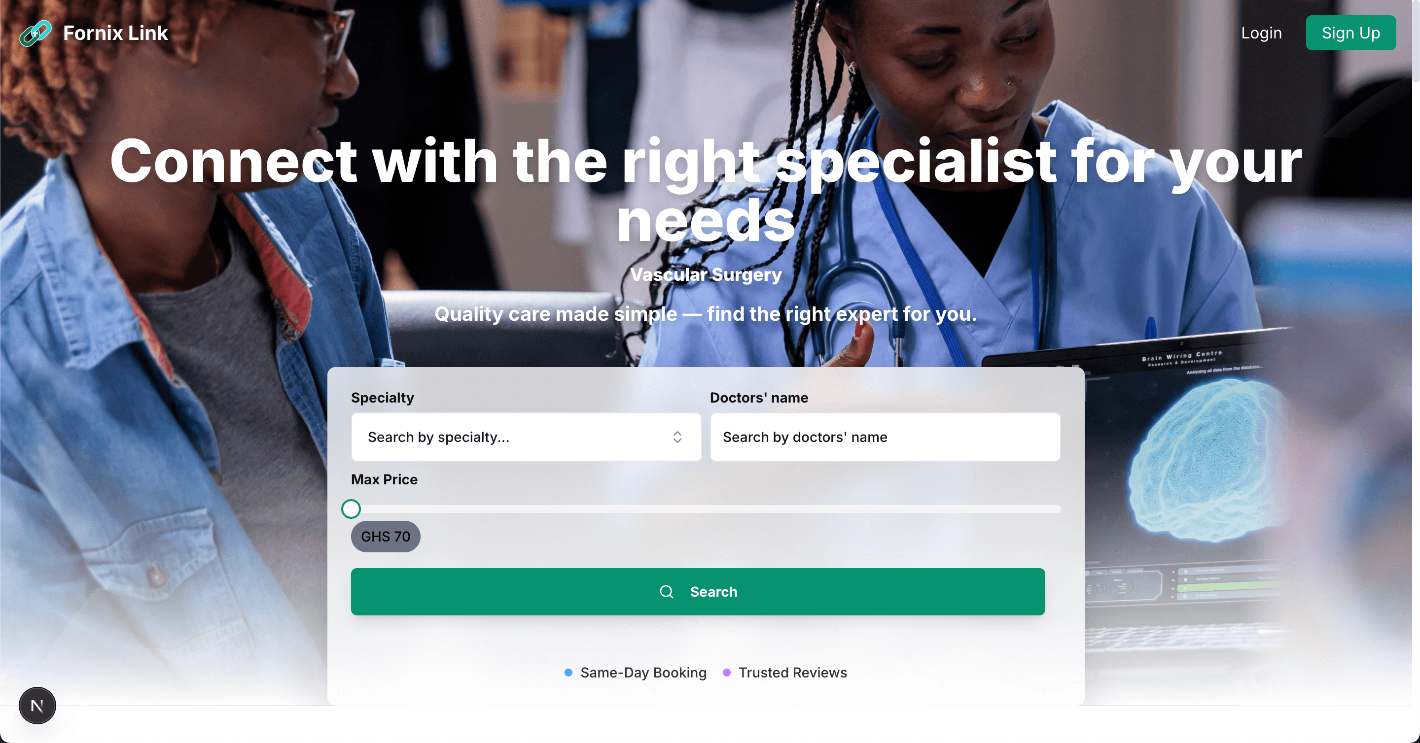 Fornix Link Screenshot 1